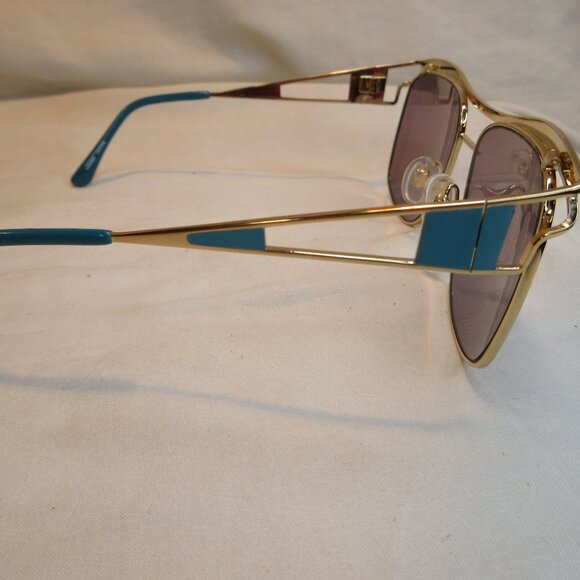 GIORGIO BEVERLY HILLS EYE WEAR ~ WITH BLUE/AQUA TRIM~REG 041565 main image 5